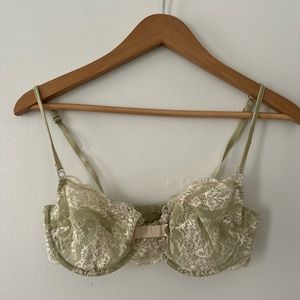 Vintage lace bra